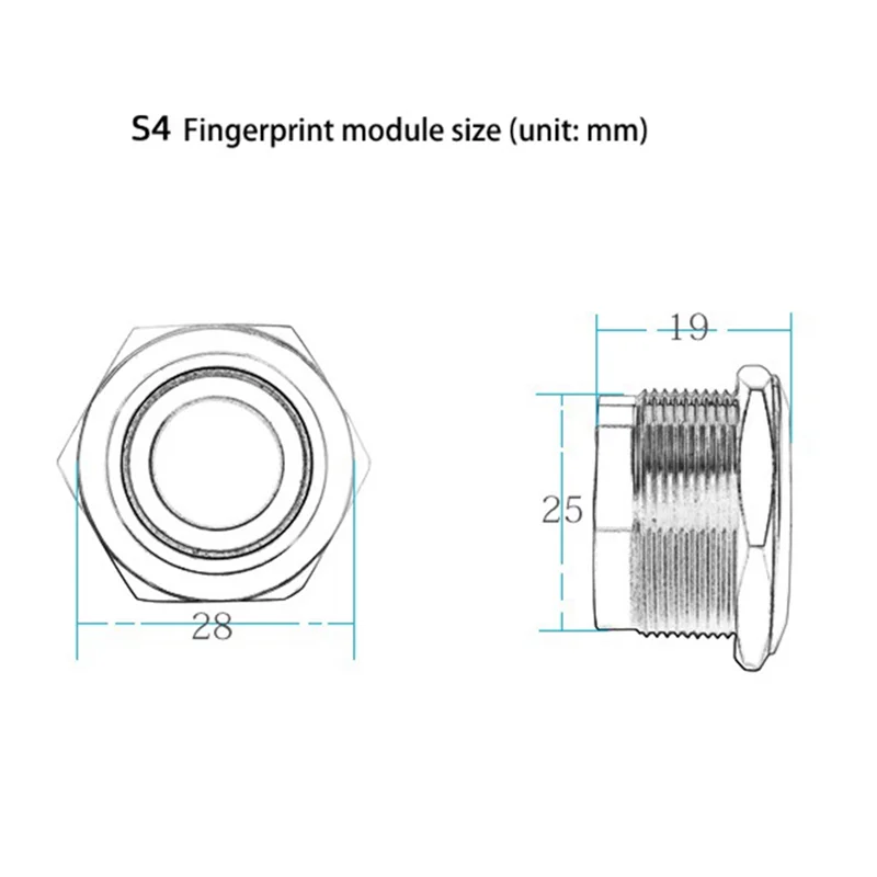 A55T Handy NFC Control Board Fingerprint IC Karte DIY Relais Modul 13,56 Mhz Access Control Karte Controller