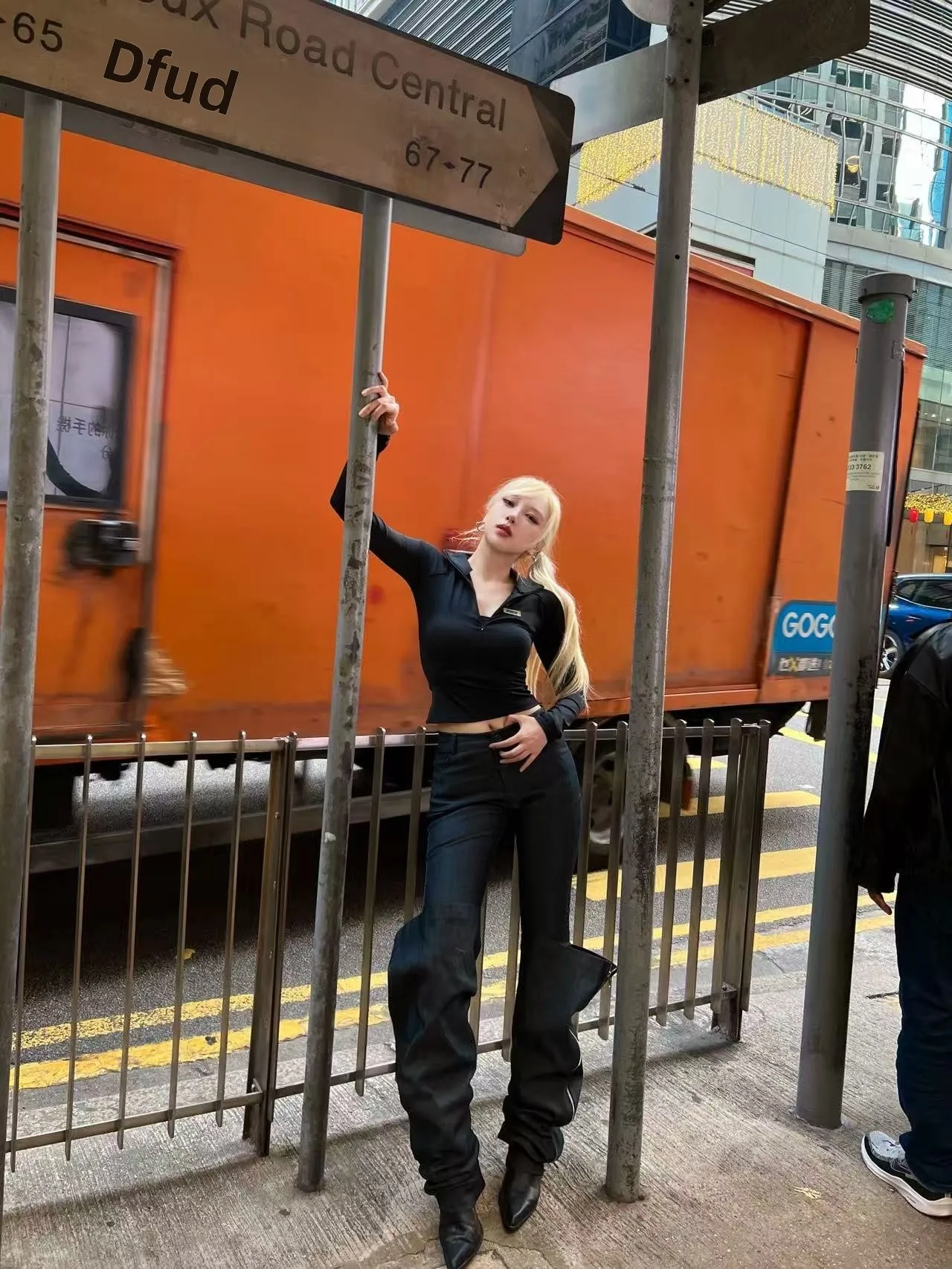 

Detachable Boot Tube Jeans High Waist Flared Pants Two-Way Wear Design Sensation Slimming Blue Y2K Trendy Ladies Denim