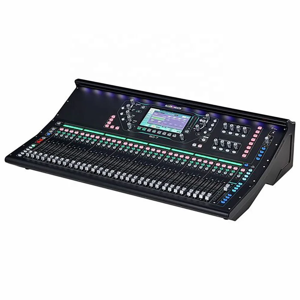 Allen & Heath SQ7 48-Channel Digital Mixer Indoor Stage Performance Line Array Speakers System Audio Mixer