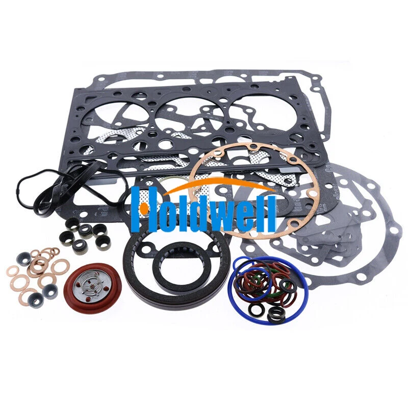 

Holdwell Full Gasket Kit 1G720-03311 1G72003311 for Kubota D1703 D1803 Engine Bobcat 325C 325D