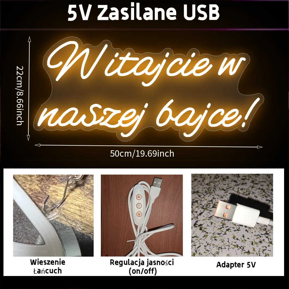 فيتاجيسي مع باجيس! LED النيون USB الطاقة ضوء النيون صالح لحفل زفاف عيد الحب غرفة ديكور جدران المنزل مصباح النيون