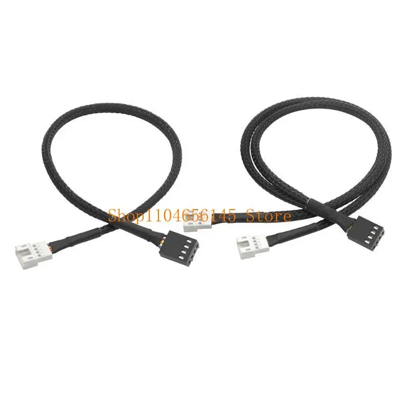 4Pin PWM Fan Splitter 4pin Adapter Kabel 1 zu 1/2Wege Computer CPU Fan Splitter PC CPU Lüfter Verlängerung Stromkabel