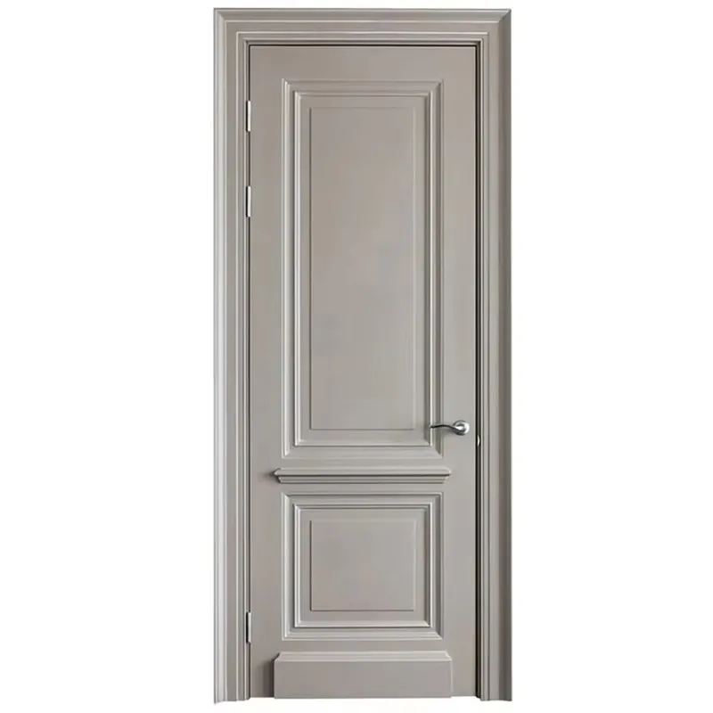 30X78 Luxury Bedroom Interior Solid Wood Door Design