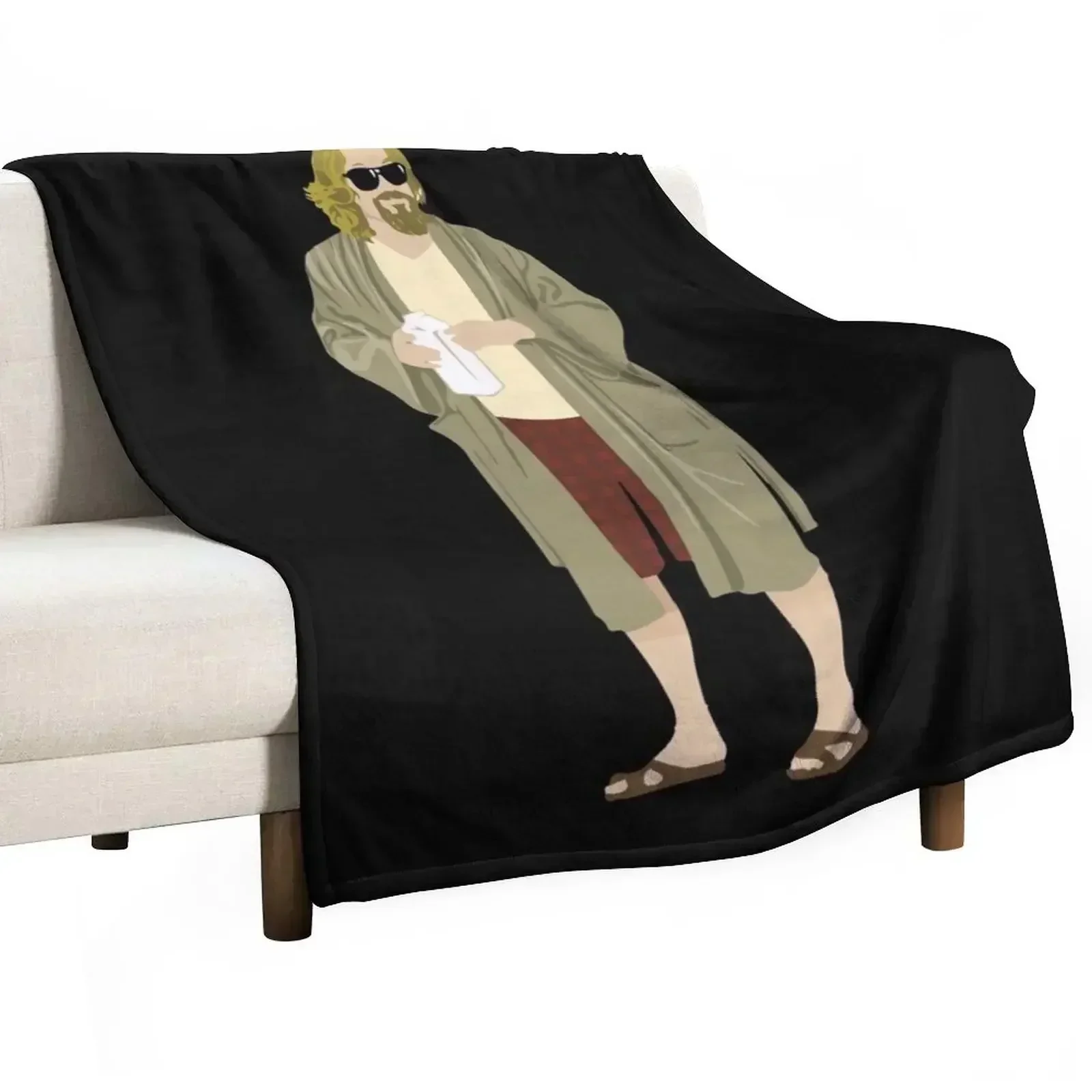 

the big lebowski-the dude Throw Blanket Giant Sofa Plaid Extra Large Throw Blankets