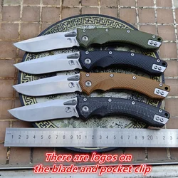 JUFULE New 137RL Manual Real Carbon Fiber / G10 Ball Bearings Mark M390MK Blade Hunting Fish Outdoor EDC Tool Folding Camp Knife