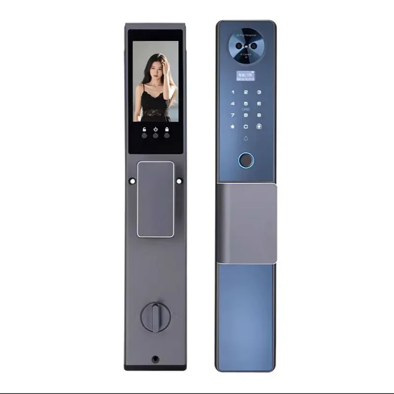 for Smart Lock Facial Recognition Automatic Household Palm Vein Fingerprint Lock Visual Surveillance Video Multilingual