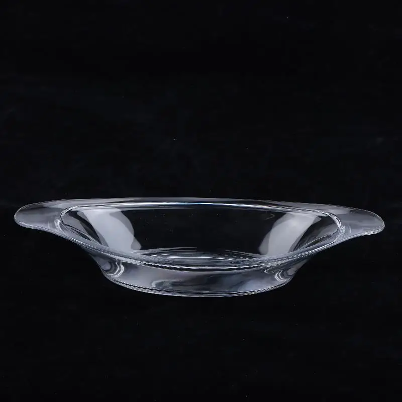 Banana Split Bowls Acrylic Serving Plates Food Storage Container Sundae Serving Dish Ice Cream Sundae Bowl For Fruit Vegetable