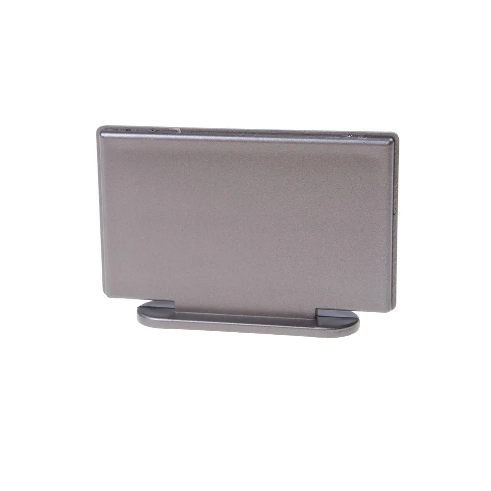 Newest Dollhouse Miniature Wide Screen Television Flat-Panel LCD TV Remote Gray Classic Pretend Play Toys for Child