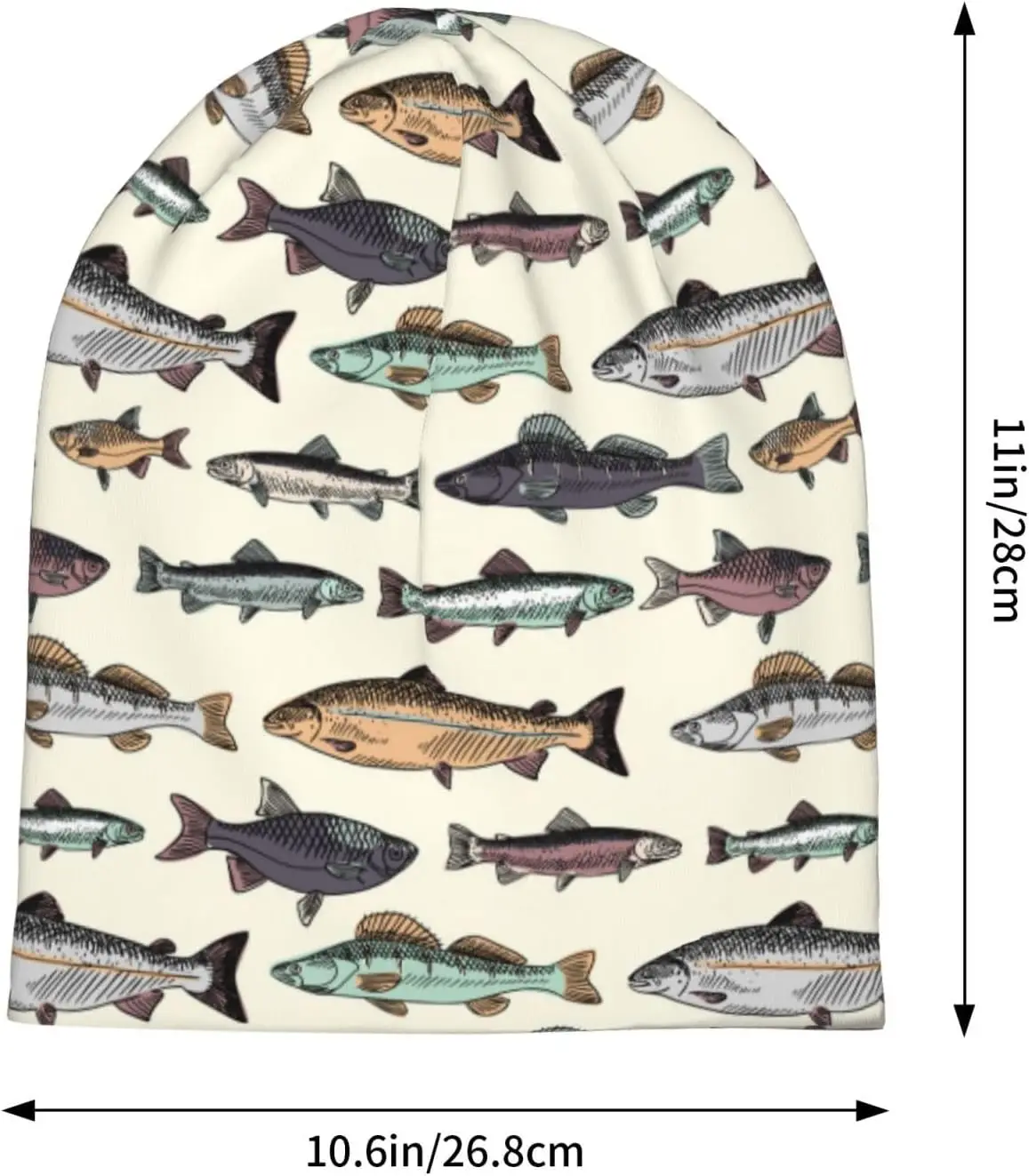 Шапка с животными для женщин и мужчин, теплая эластичная вязаная шапка, легкая шапка с напуском, головной убор от рака