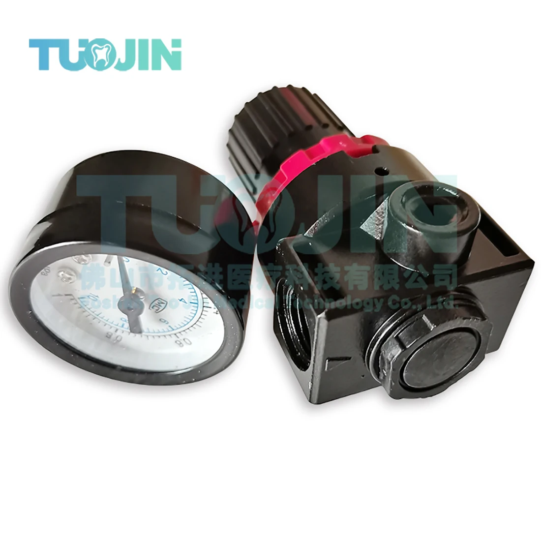 AR2000 Dental Air Reduce Valve Regulator Gas-Pressure Meter For Dental Chair Unit Equipment Turbine Without Air filter