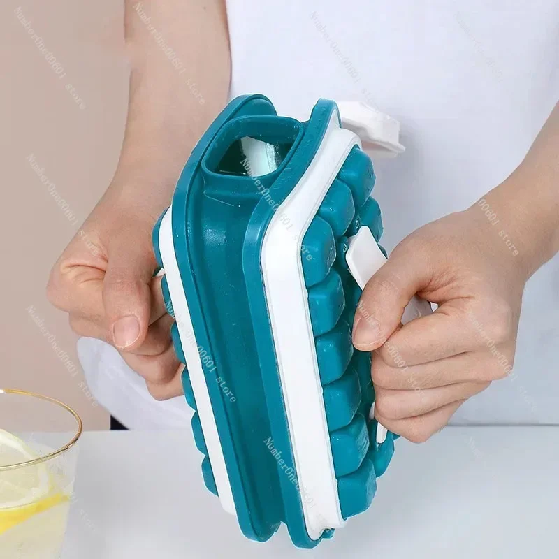 Household High-grade Silicone Homemade Ice Cube Mold Ice Grid Square Spherical Ice Cube Abrasive Tool