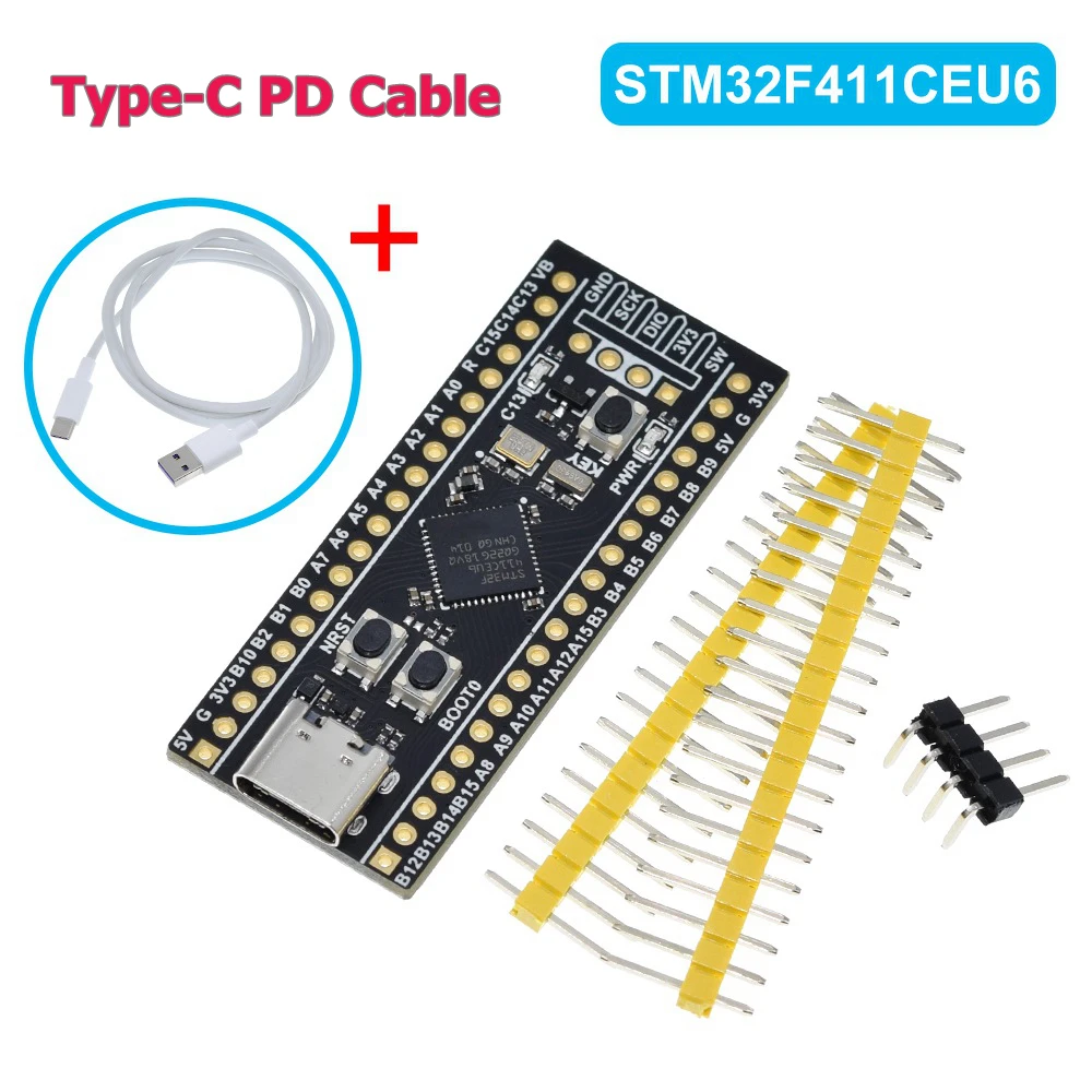 TZT STM32F401 Entwicklungsboard STM32F401CCU6 STM32F411CEU6 STM32F4 Lernboard für Arduino – Detail 14