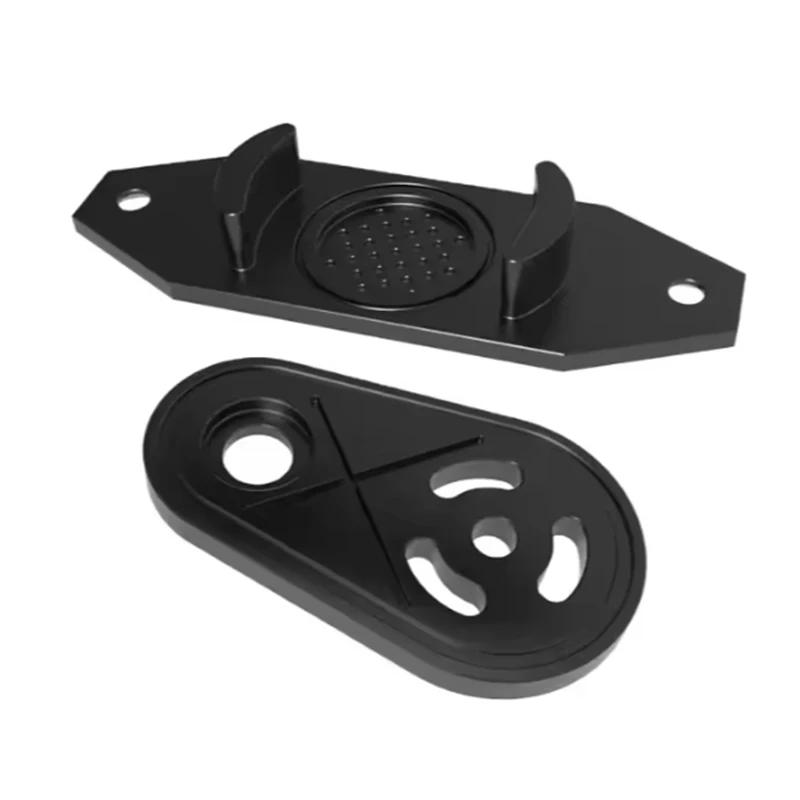 

Custom CNC Machining Service CNC Machined Black Metal Mounting Brackets