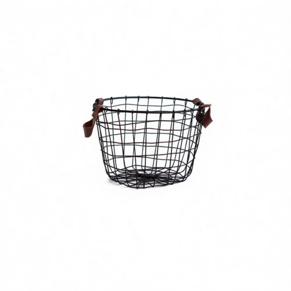Decoratieve ijzeren mand, zwar - Home Decor Hampers recensie en prijs