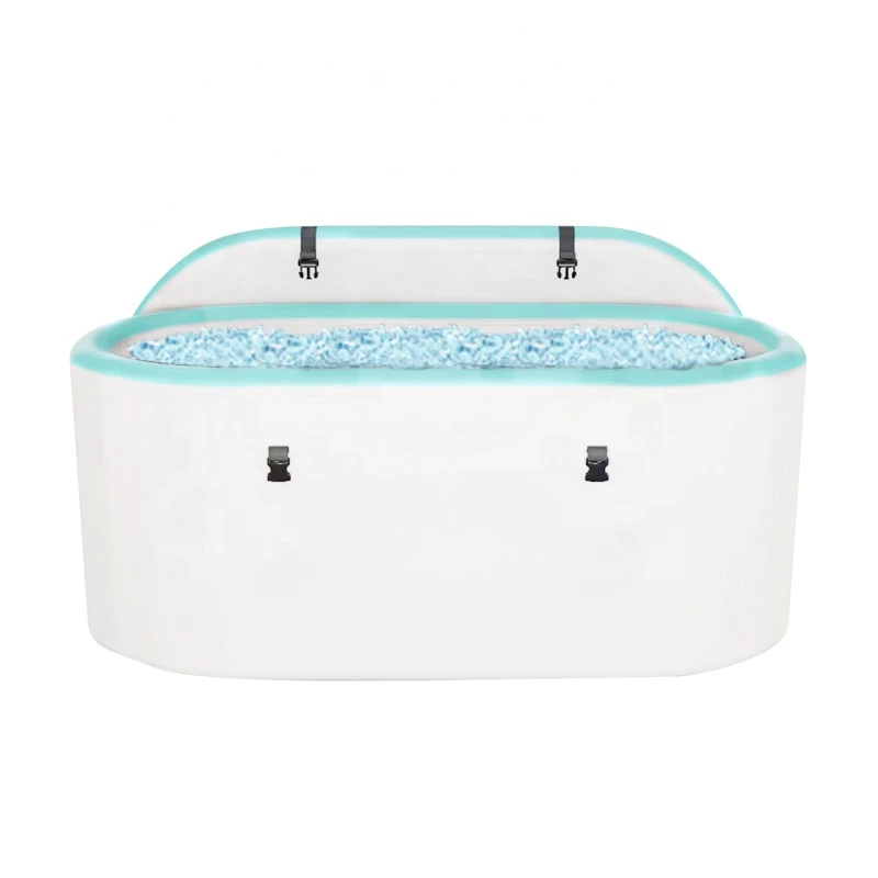 Portable Inflatable Sports Recovery Ice Bath Tub Insulated Cold Plunge   with Chiller