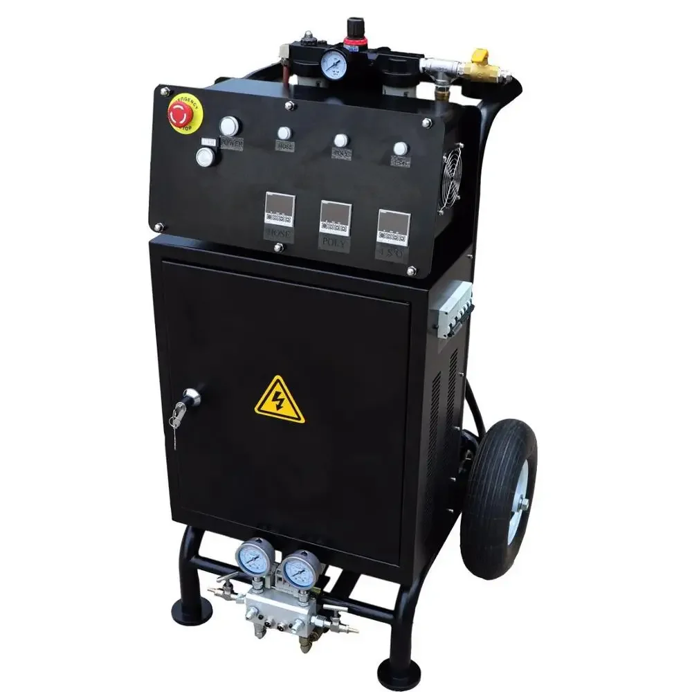 Electric type High pressure 230V / 400V polyurethane pu spray foam machine air compressor freely