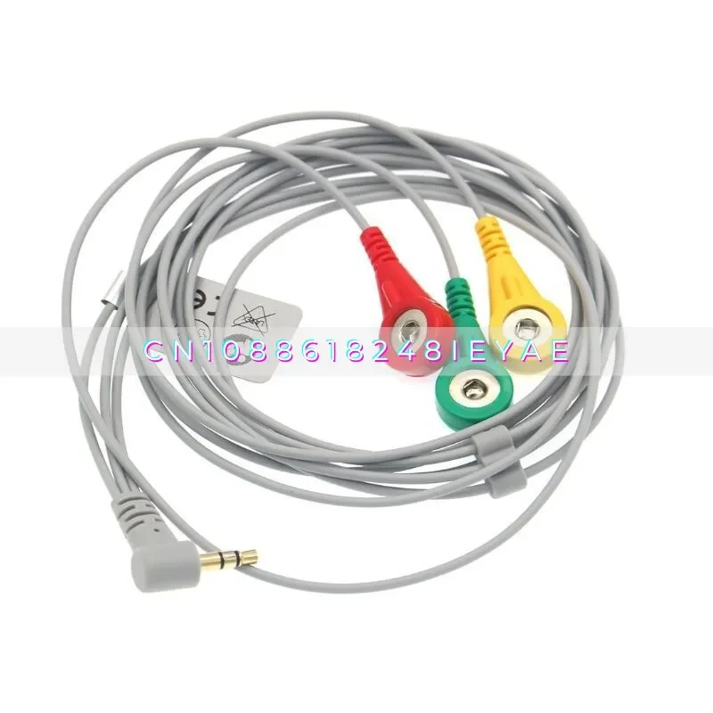 

ECG ECG Heart Rate EKG Muscle Electro EMG Sensor Accessories Headphone Plug, Lead Cable, Development Board Accessories
