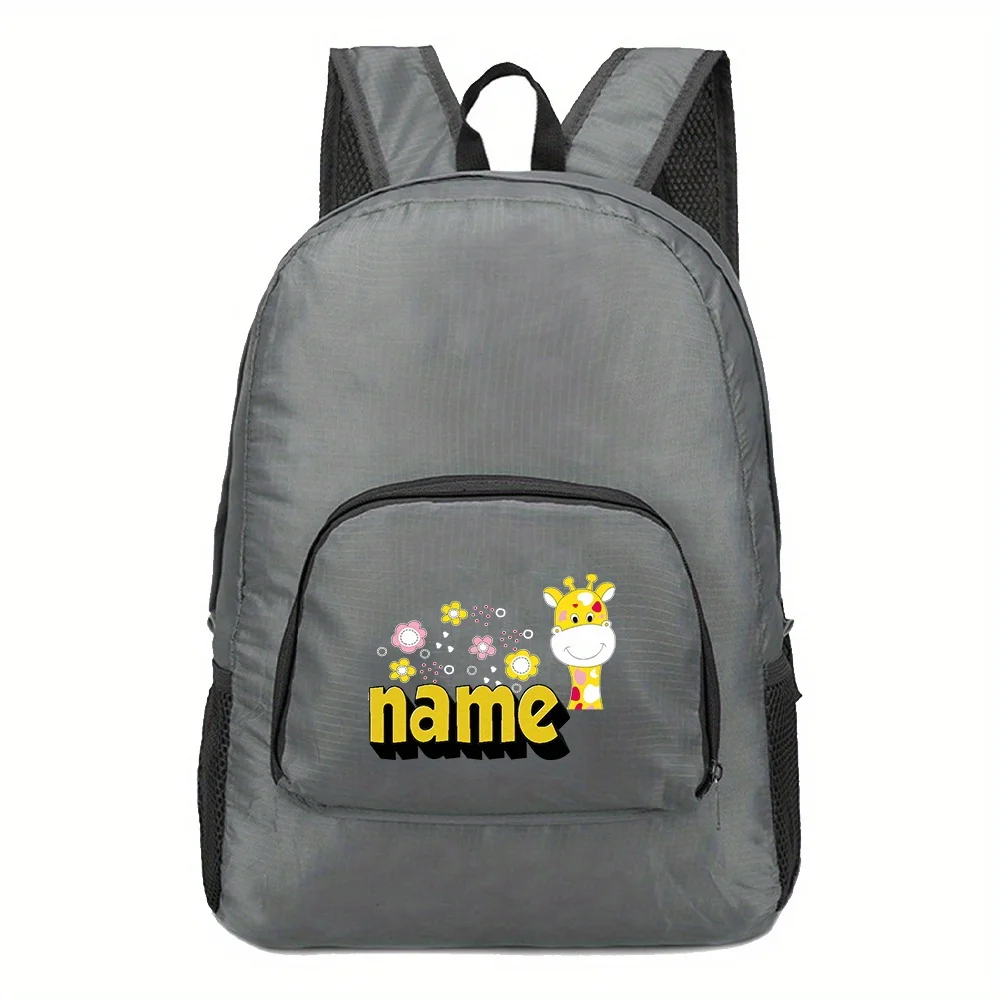 Personalized Customized Hiking Bag Ultra Light and Foldable Company Activity Outdoor Travel Bag Bicycle Travel Backpack