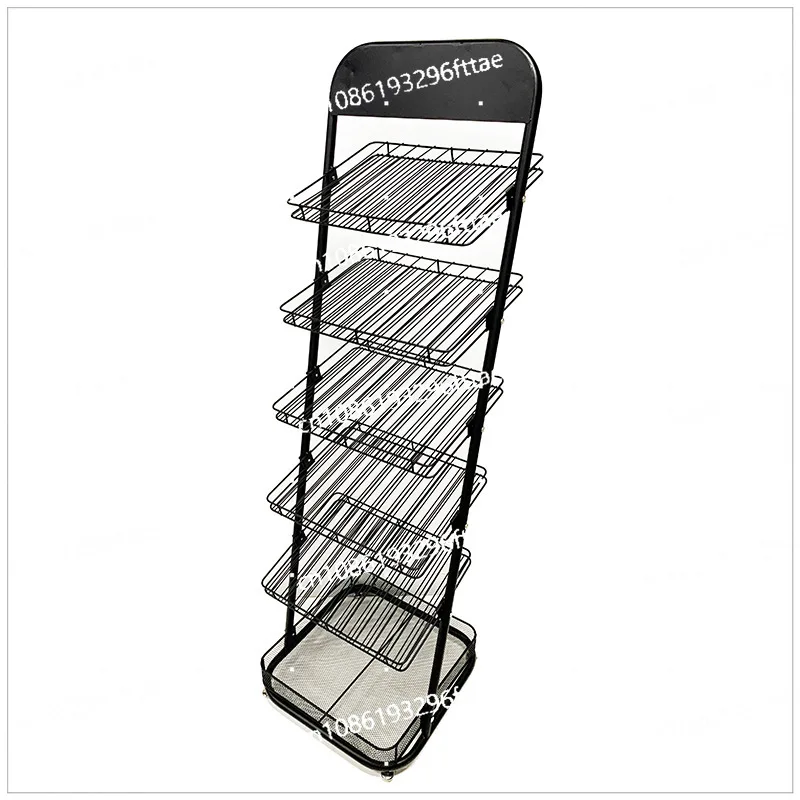 Nail Polish Display Rack Storage Rack Floor-to-ceiling Nail Salon Iron Nail Polish Glue Shelf Multi-layer Shelf