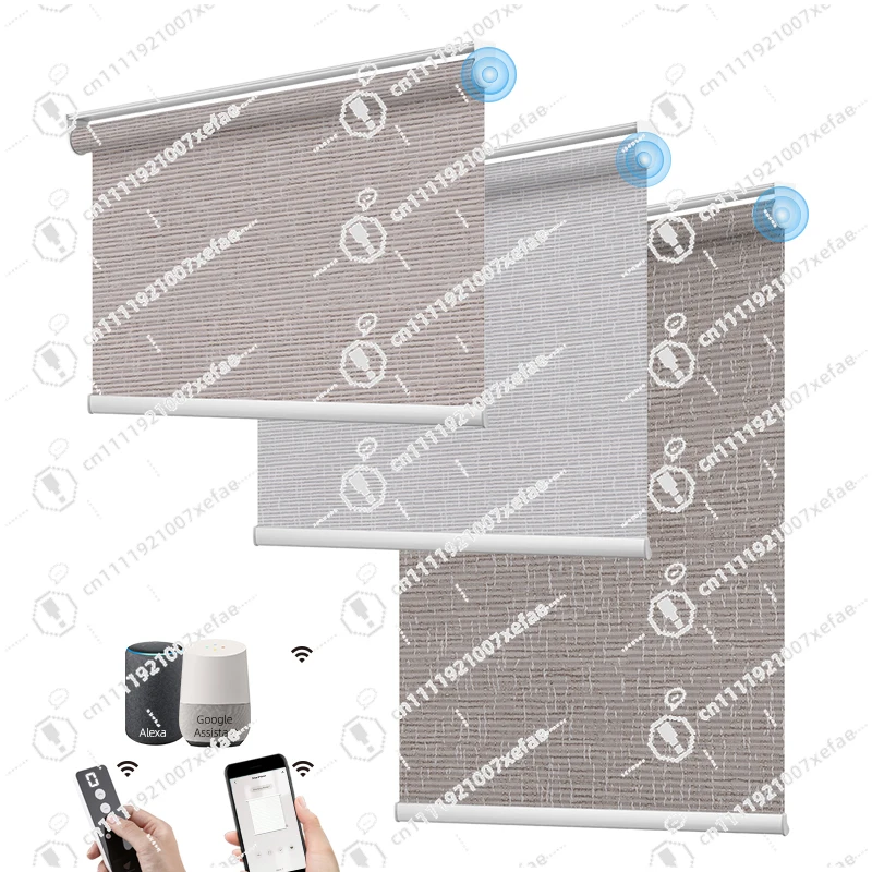 Smart home translucent filter electric smart lampshade