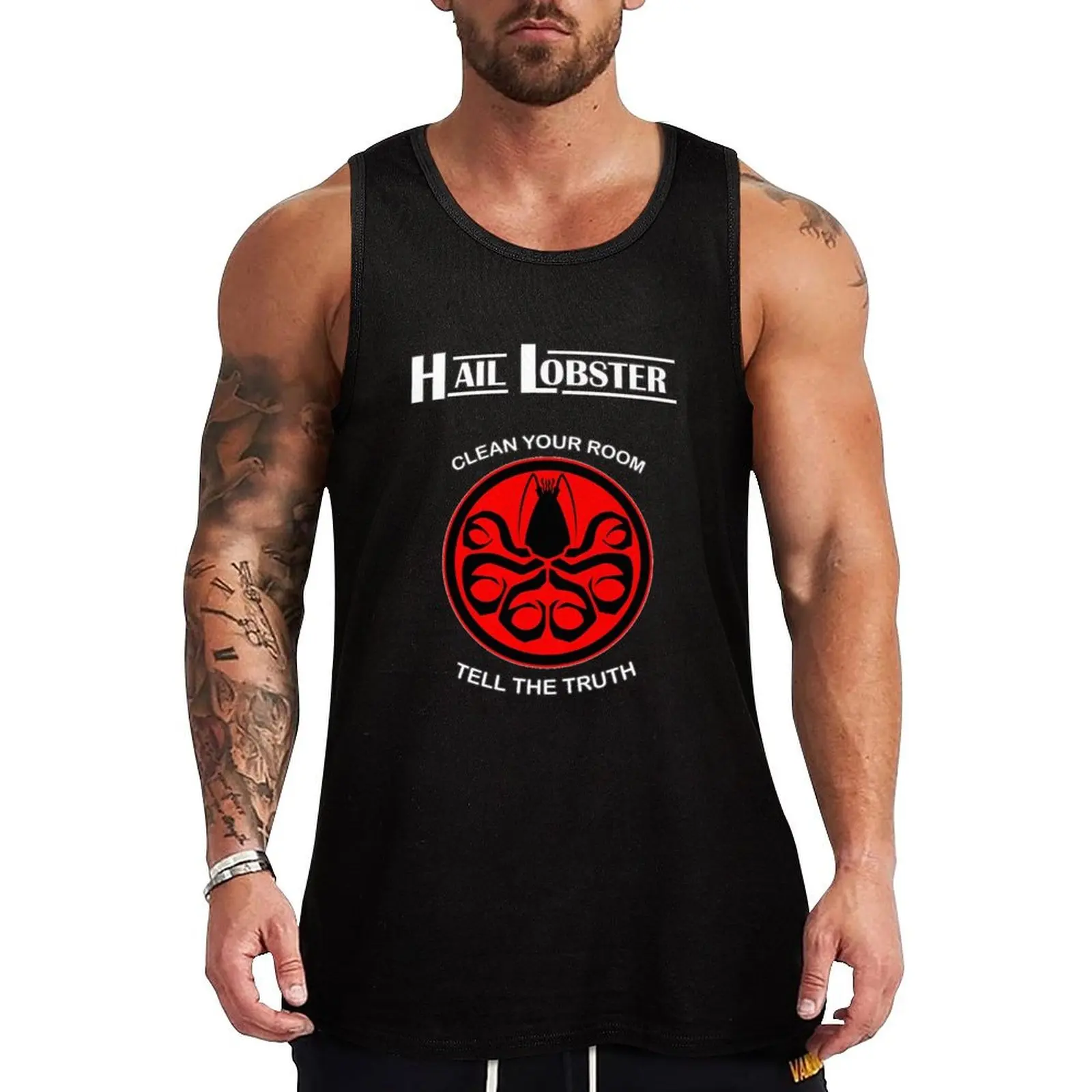 Hail Lobster Essential Tank Top gym accessories man best selling products t-shirt Men's mens clothing