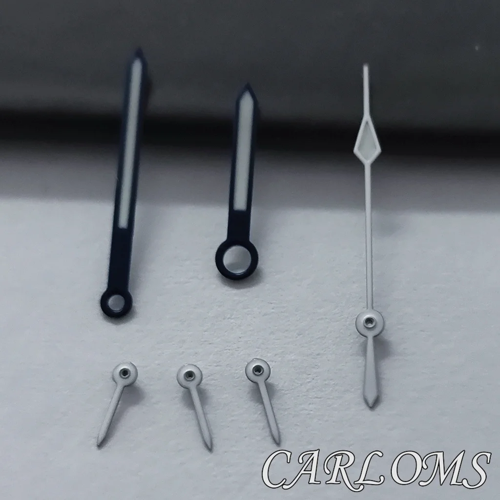 High Quality VK63 Watch Hands 6 hands Green Luminous Quartz Movement Modified Black White Watch Accessories