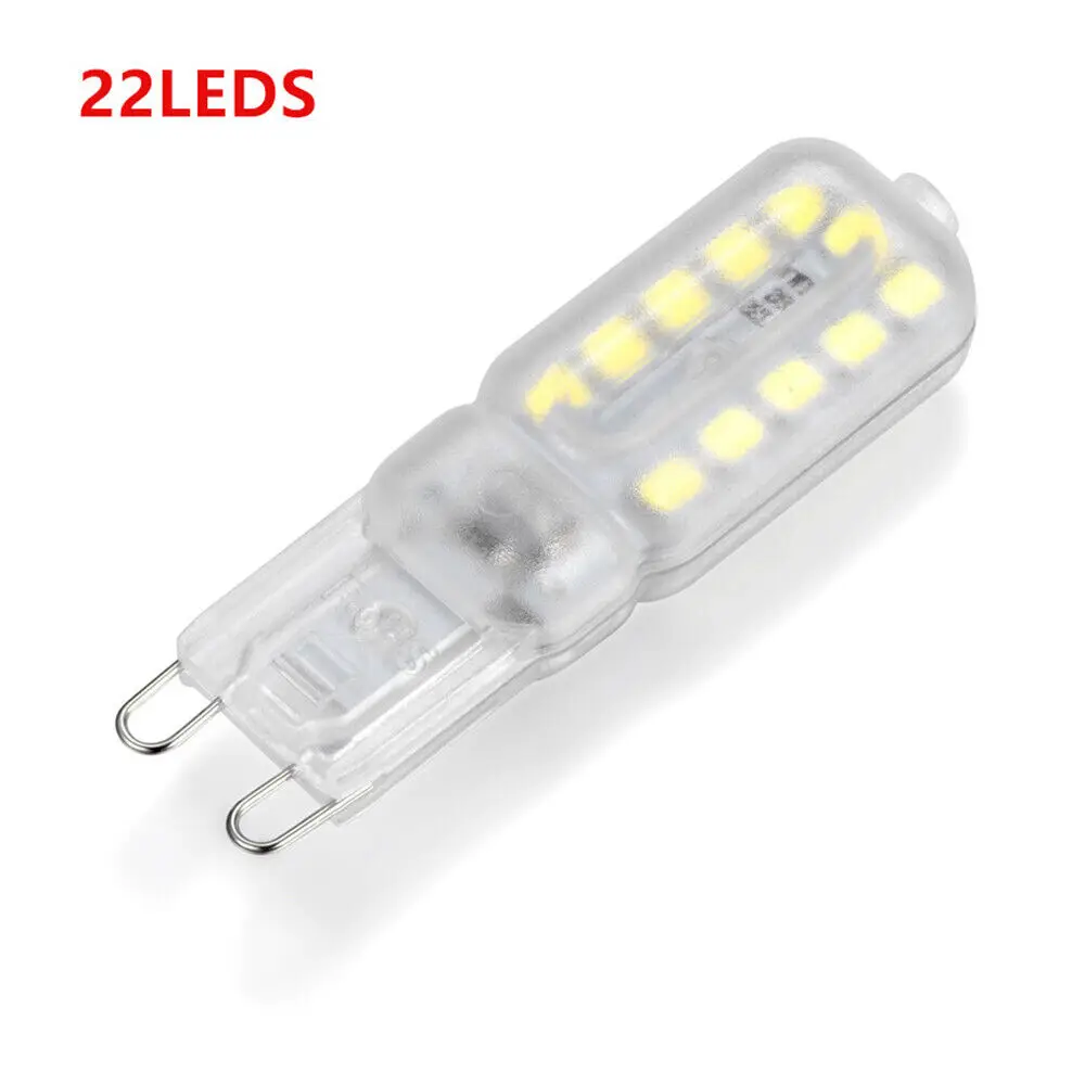 G9 LED Light Dimmable bulb 5W 7W 22/32Leds 2835SMD Spotlight Crystal Chandelier Replace 20W 30W Halogen Lamp Lighting AC220V