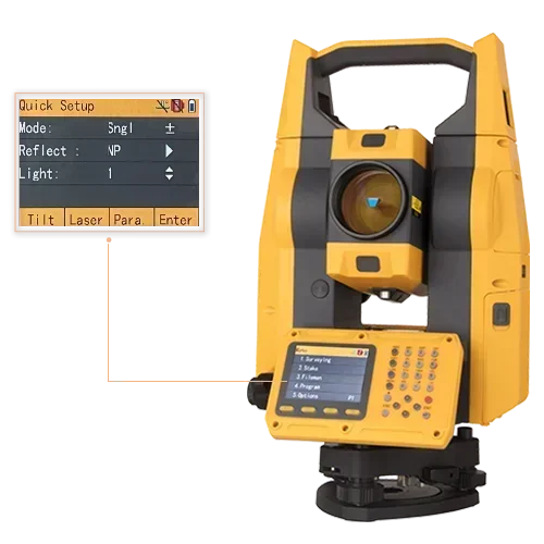 Global Useful Hi-target ZTS-421L10 /HTS-521L10 Survey Instrument with High Precision 2'' Accuracy Hi-target Survey Total Station