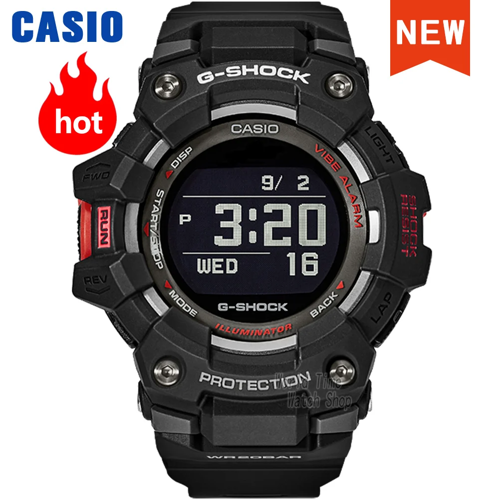 Casio watch for men g shock Big Screen Bluetooth pedometer multifunctional Men\'s Watch  relogios masculino GBD-100 series