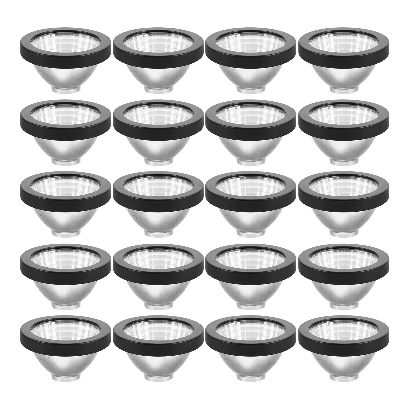 

50 шт. Солнечные светодиодные фонари-прожекторы в форме глаз животных, водонепроницаемые декоративные пластиковые светильники для садовых статуй и дорожек