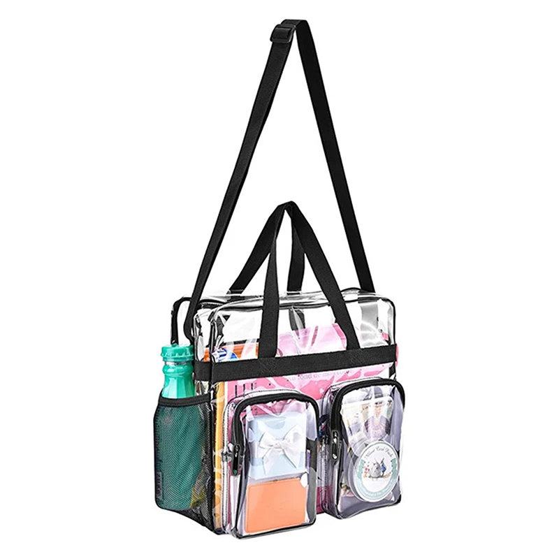 PVC Travel Transparent Cases Clothes Toiletries Storage Bag Box Luggage Towel Suitcase Pouch Zip Bra Cosmetics Organizer