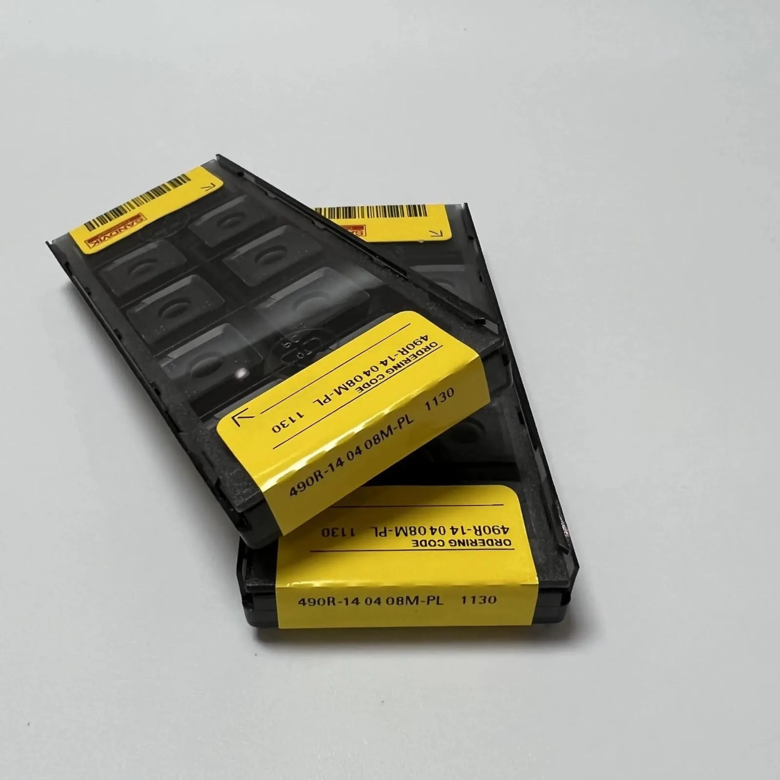 

Original SANDVIK / 490R-140408M-PL 1130 / Hard alloy CNC Blade 10 Pcs
