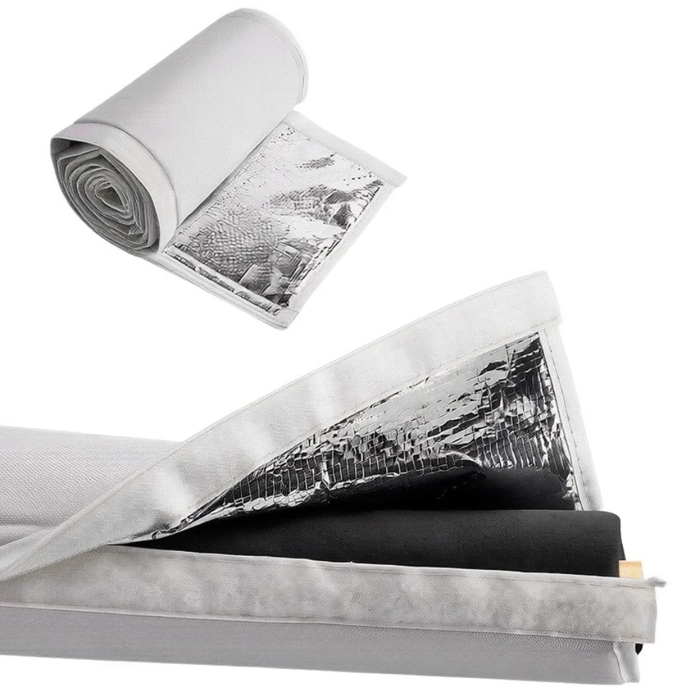 Triple-Layer HVAC Copper Pipe Insulation Cover, 600D Oxford Cloth Weatherproof Sleeve For Mini-Split System
