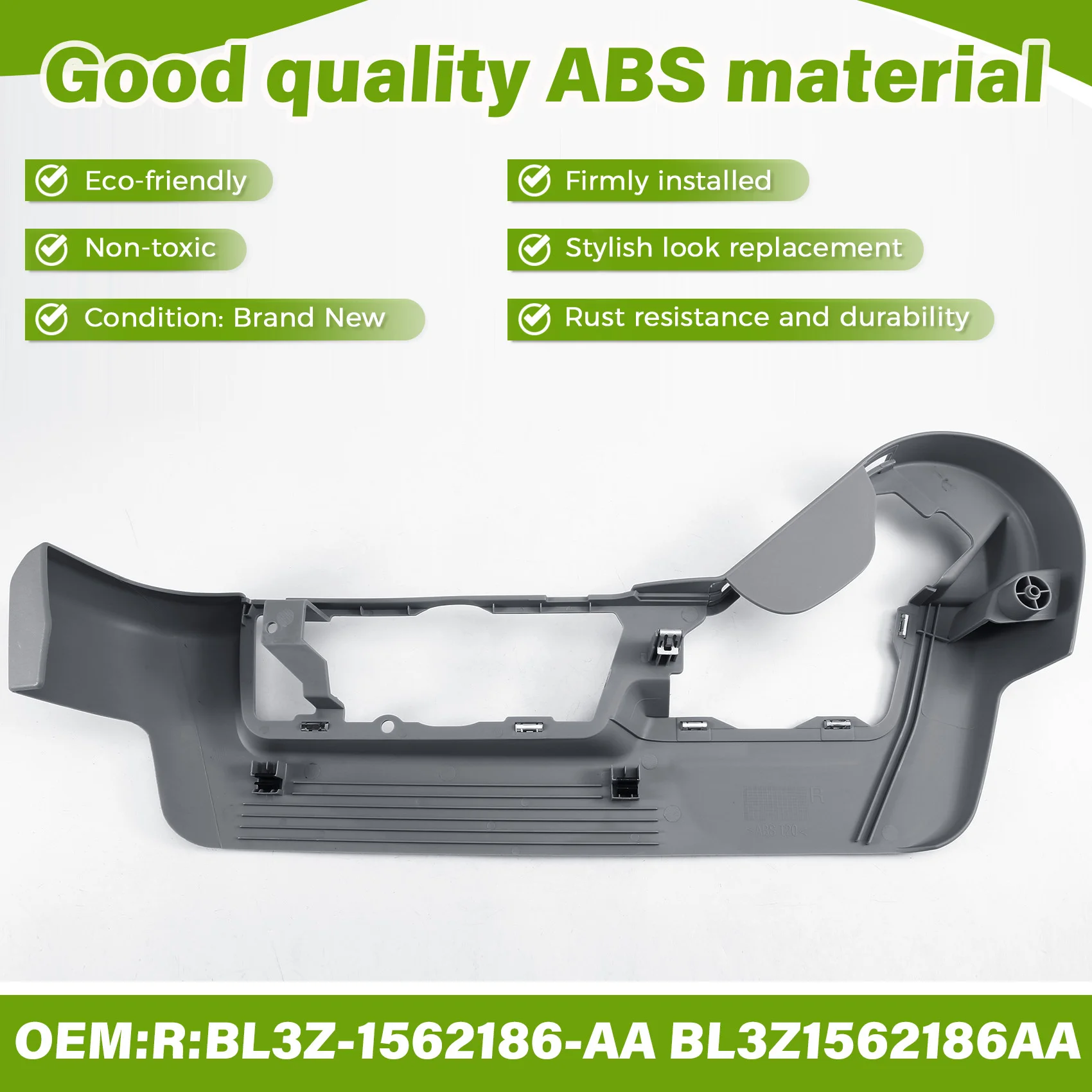 

For Ford F-150 Lincoln Mark LT 11-14 Front Seat Outer Cover Seat Outer Guard BL3Z-1562186-AA R-AD39