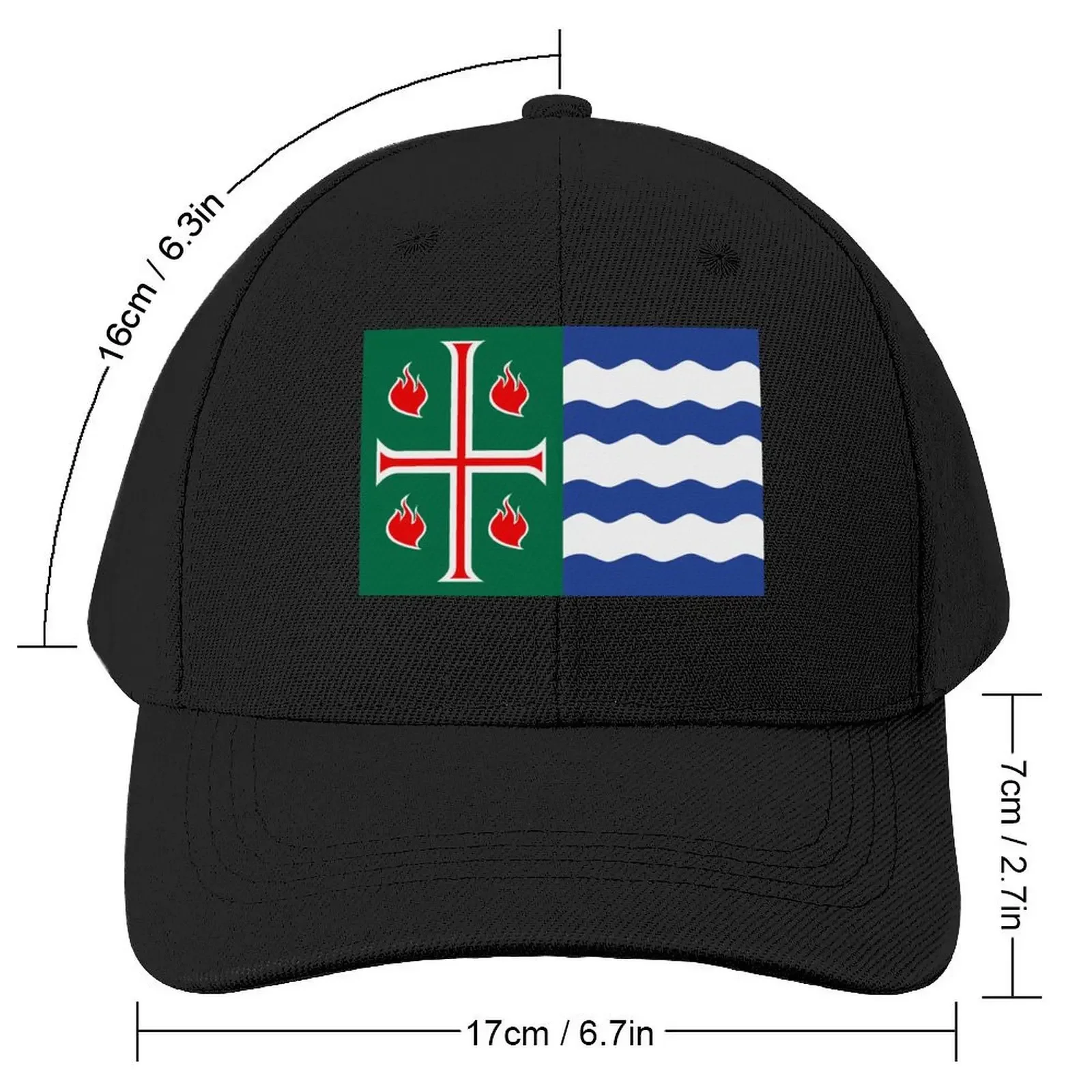 Flag of Mayaguez, Puerto Rico Baseball Cap Golf Wear Dropshipping Women's Golf Wear Men's