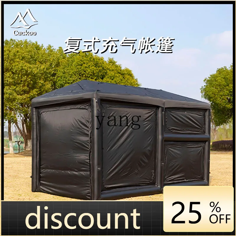 

LH inflatable villa tent, double-layer aerial camping room, dedicated to the camp