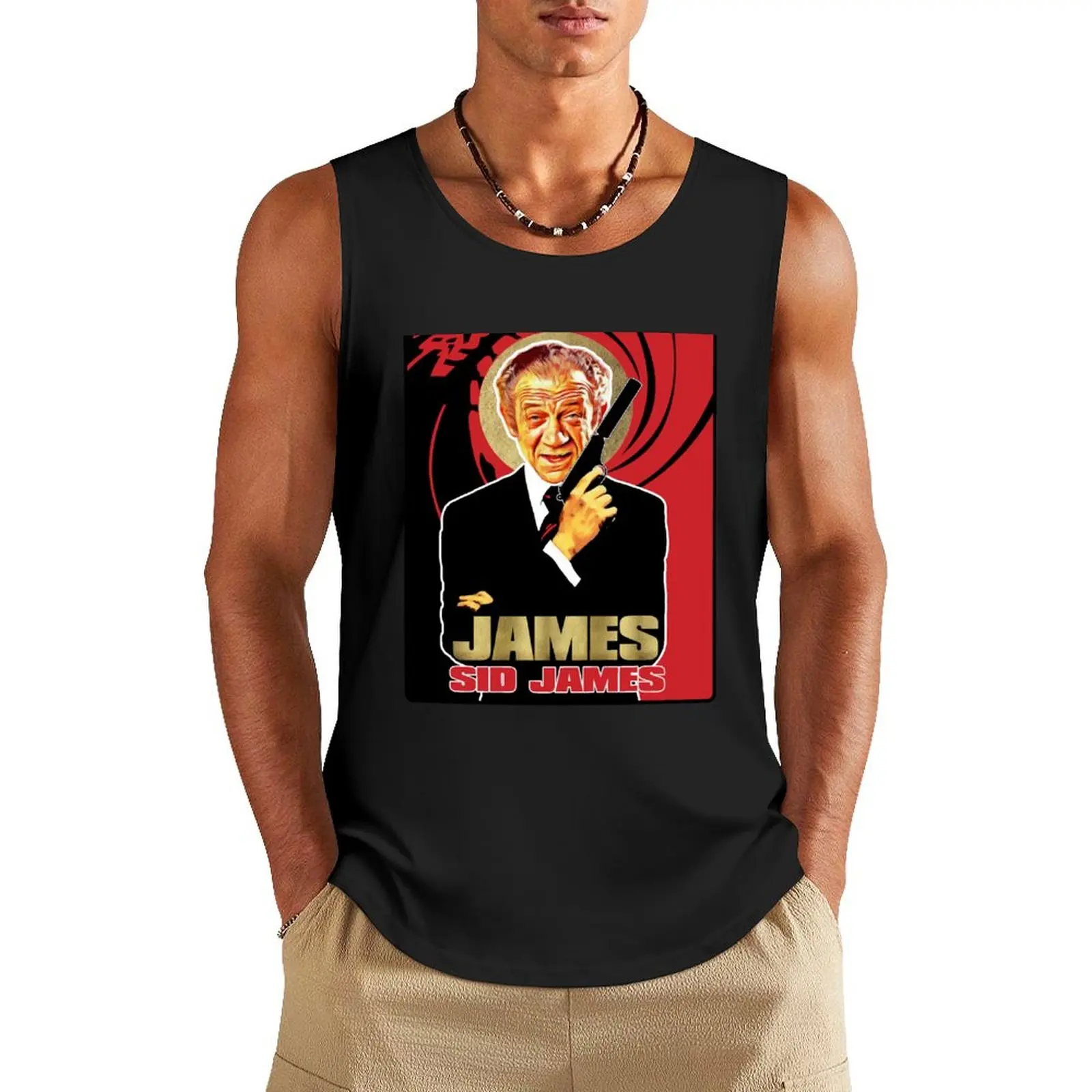 

James Sid James Tank Top basketball Vests Men's summer clothes Gym man