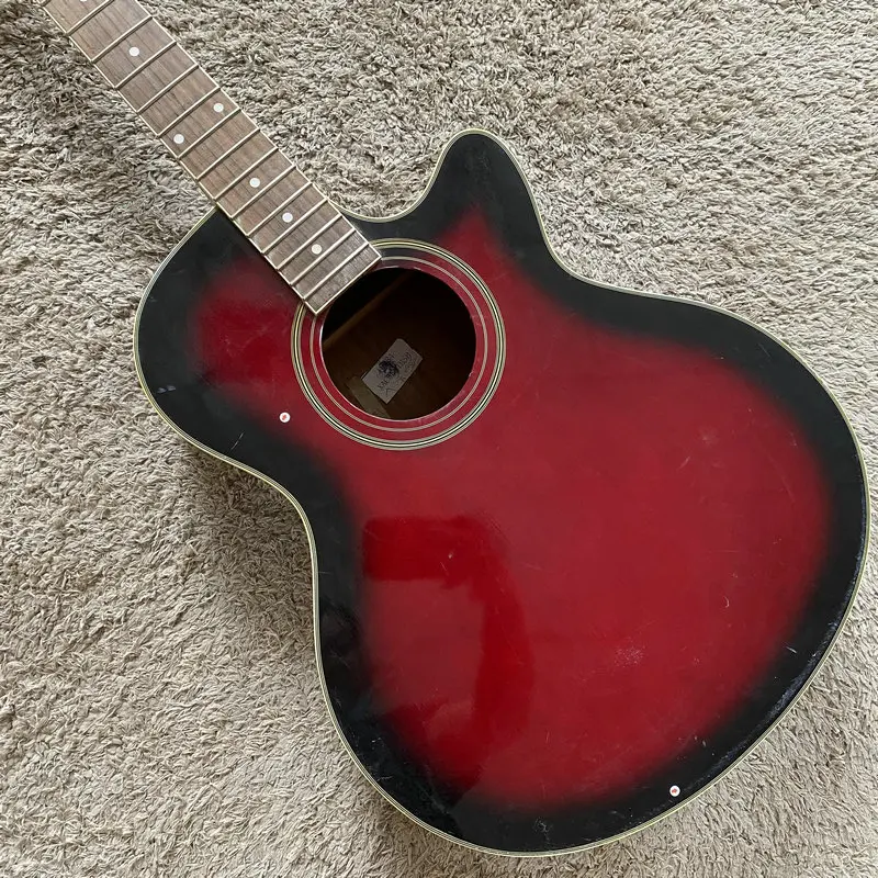 H600 Original Xtone 41'Acoustic Guitar Kits Unfinished Version Spruce with Mahogany Authorised Produced with Damages