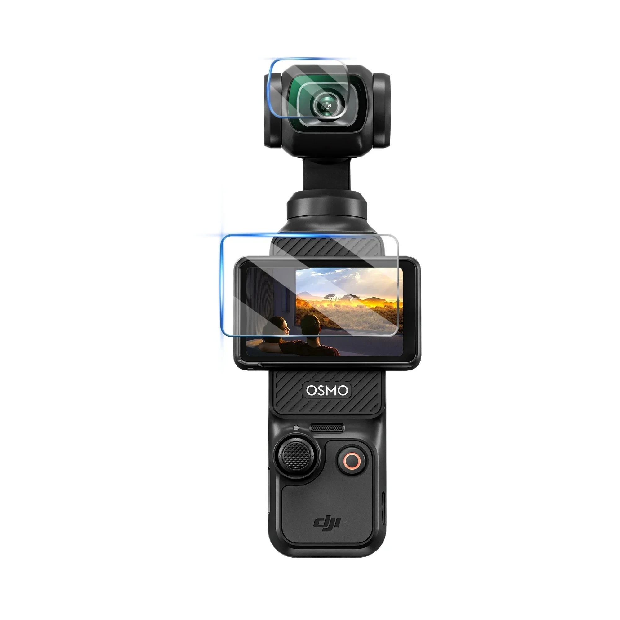 For DJI Osmo Pocket 3  Accessories Screen Protector + Lens Glass Tempered Protect Ultra Clear LCD HD For DJI OSMO Pocket3 Camera