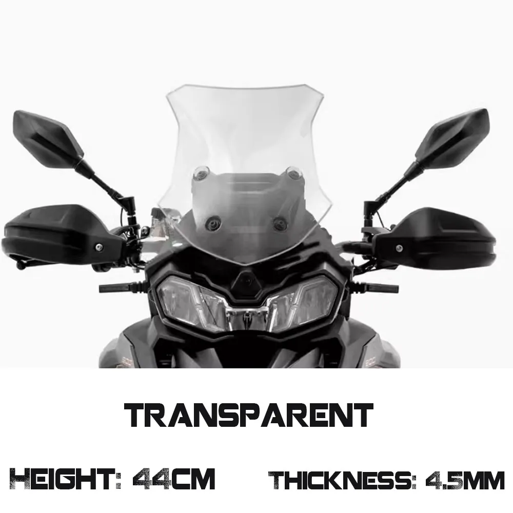 DS900X Accessories Motorcycle Heightening Windshield For Valico VOGE DS900X DSX900 900DSX 2024-Front Windshield