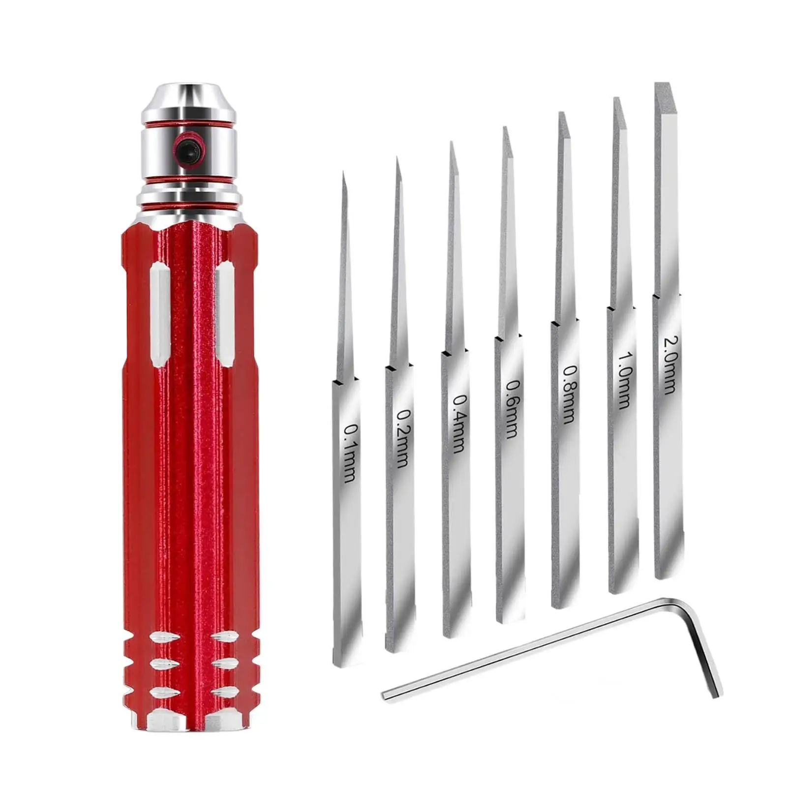 7 in 1 Carved Scribe Line Cutting Tool for Model Detailing Bonsai Cutting