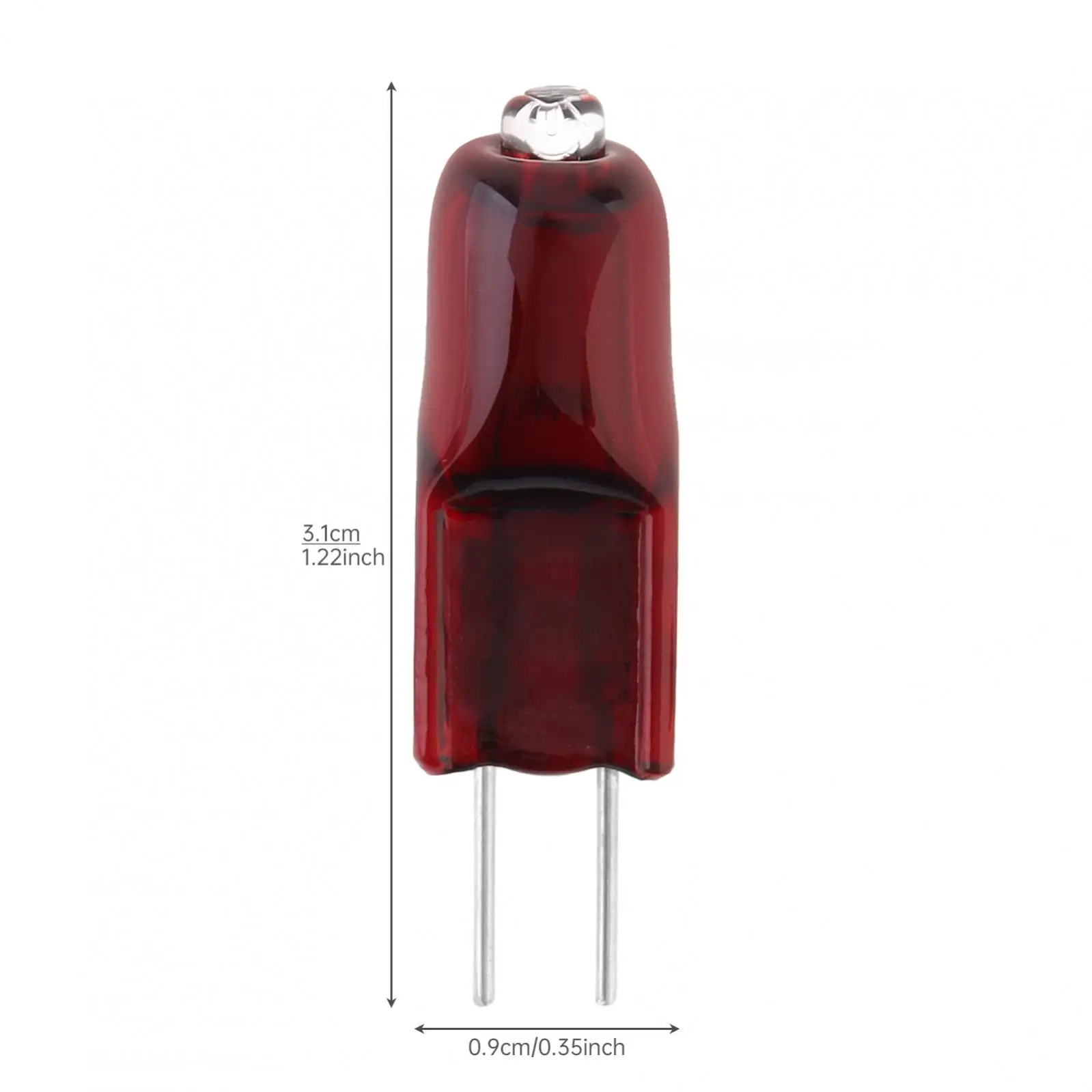 10pcs G4 Infrared Bulb 24V 20W / 35W Heat Lamp Bulbs Infrared Halogen Light Bulbs Bulbs IR Lamp Heating Drying Painting Quartz