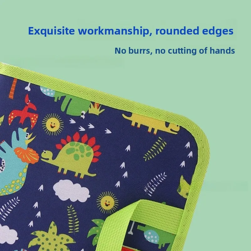 16 صفحة كتاب رسم منزلي سبورة صغيرة جرافيتي قابلة للمسح لوحة رسم للكتابة لوحة رسم تنوير محمولة #4