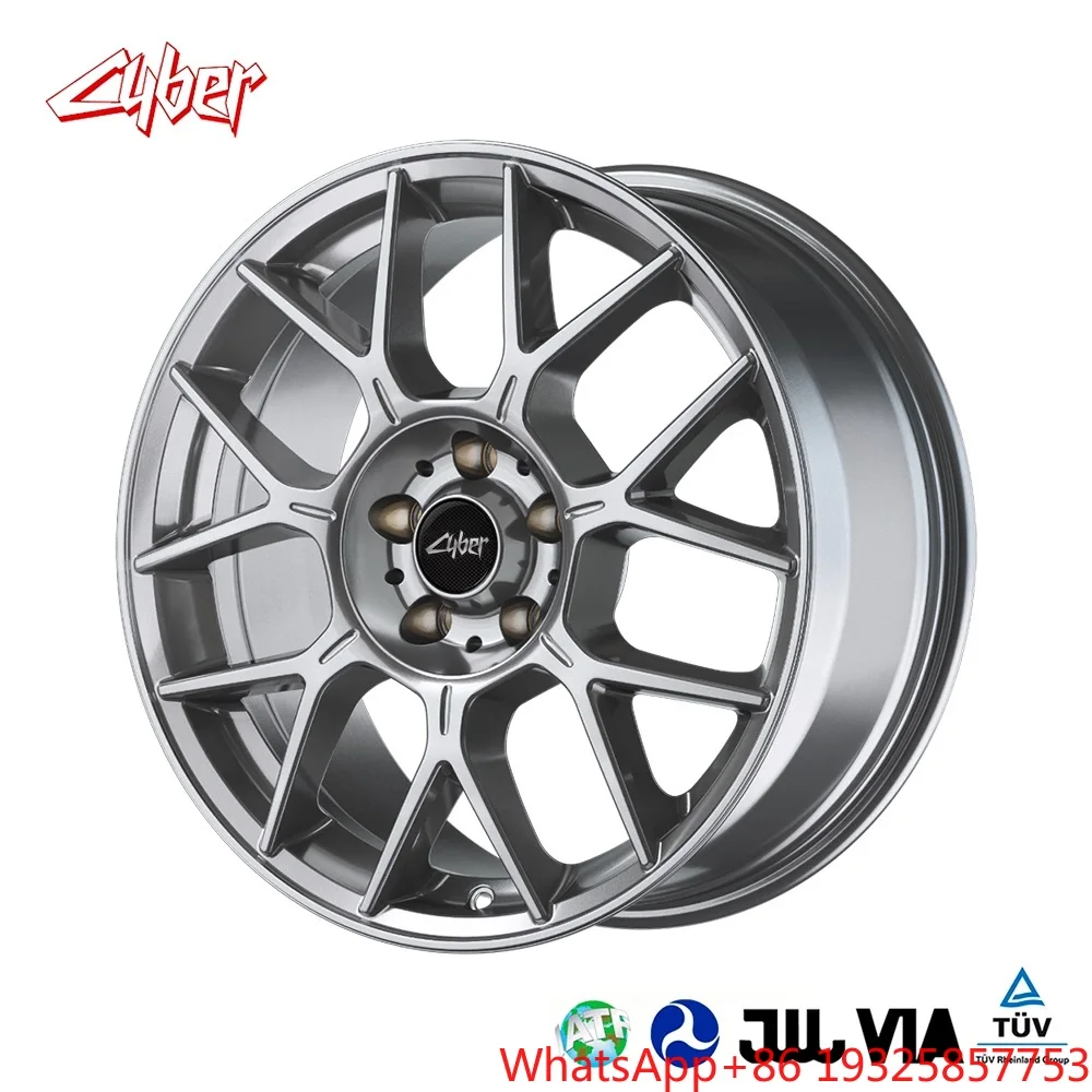High-peormance Monoblock Forged Aluminum Alloy Wheels Rims for BS XR with Chrome Polished Brushed Smoke Clear Finishing