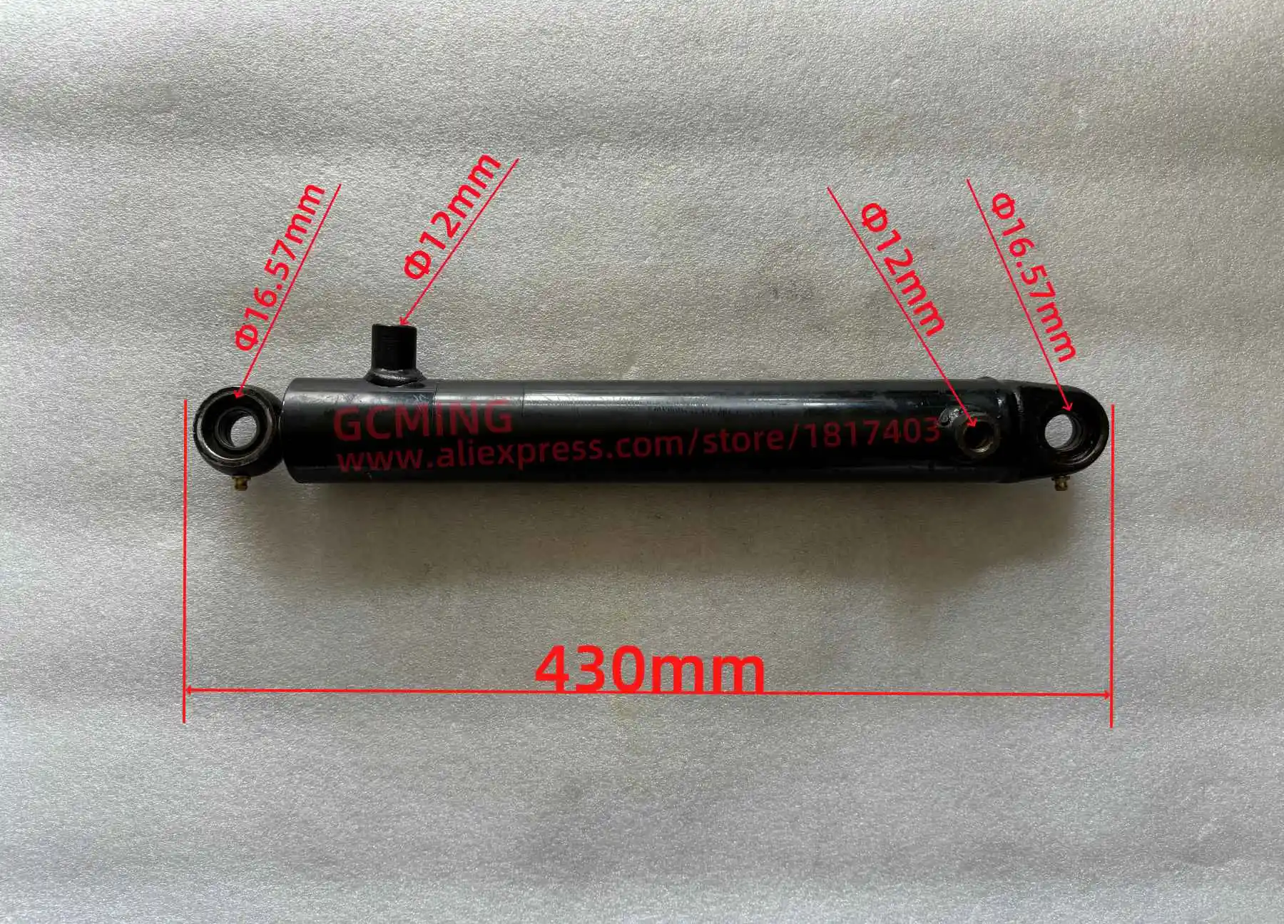 Fengshou 254II / 274II Power steering cylinder, Fengshou Lenar tractors with NJ385 engine