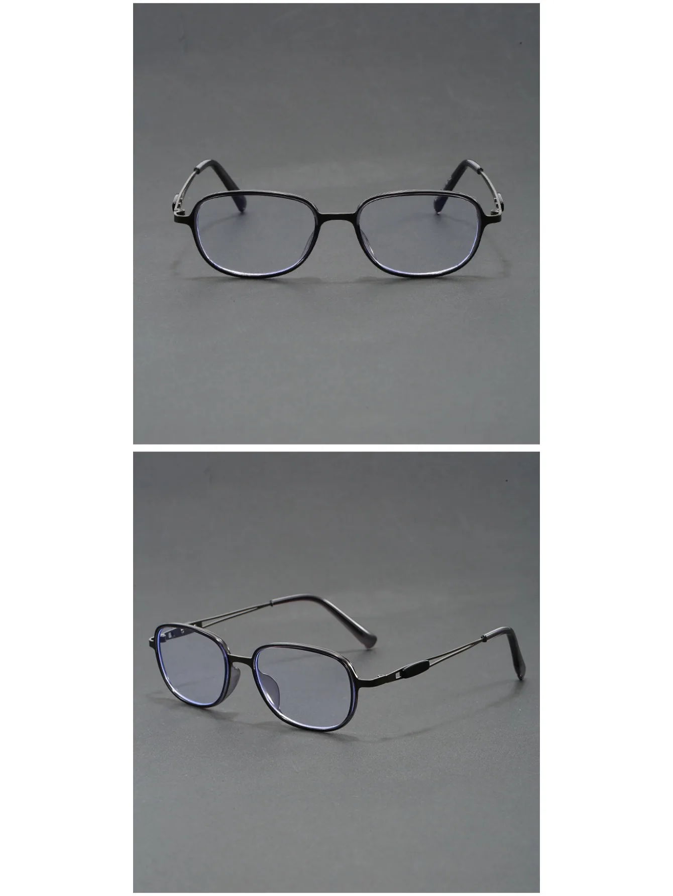 Japanische handgemachte reine Titan-Brille, kleine runde Herren-Retro-Design, ultraleichte Brille, flache Lichtbrille – Detail 3