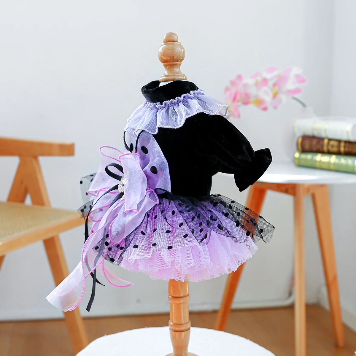 Magic Elf Tutu Pet Clothes Dog Cat Cat Haute Couture Wedding Dress Princess Dress view 5