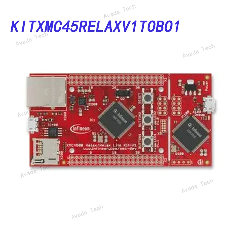 Avada Tech KITXMC45RELAXV1TOBO1 Development board XMC4500 Relax Kit-V1 detachable onboard debugger USB powered