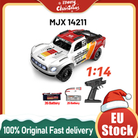 HYPER GO MJX 14211 1/14 RC Car 75km/h Brushless 2.4G Remote Control Car with Gyroscope Off-road Racing 4WD RC Truck Toys As Gift