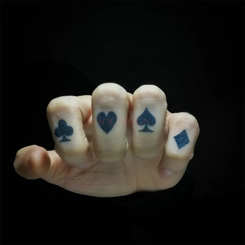 Tattoo Template Playing Card Finger Pattern Tattoo Template